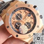 Replica Audemars Piguet Royal Oak Offshore 26470OR.OO.A002CR.01 JF Factory V2 Gold Dial - Image 5