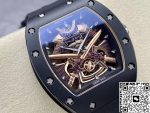 Replica Richard Mille RM47 YS Factory Black Tourbillon Skeleton Dial - Image 3