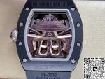 Replica Richard Mille RM47 YS Factory Black Tourbillon Skeleton Dial - Image 8