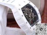 Replica Richard Mille RM055 KV Factory V2 White Ceramic Skeleton Dial - Image 6