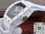 Replica Richard Mille RM055 KV Factory V2 White Ceramic Skeleton Dial - Image 7