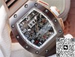 Replica Richard Mille Chronograph RM011 KV Factory Brown Crystal Dial - Image 5