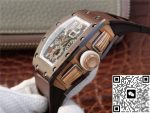 Replica Richard Mille Chronograph RM011 KV Factory Brown Crystal Dial - Image 6