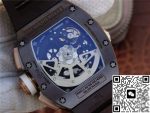 Replica Richard Mille Chronograph RM011 KV Factory Brown Crystal Dial - Image 8