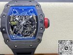 Replica Richard Mille RM35-02 T+ Factory NTPT Black Rubber Strap - Image 2