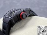 Replica Richard Mille RM35-02 T+ Factory NTPT Black Rubber Strap - Image 7