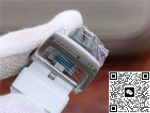 Replica Richard Mille RM055 KV Factory White Rubber Strap - Image 9