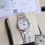 Replica Patek Philippe Nautilus 7010/1G-011 Quartz Real Silver Stainless Steel Strap - Image 6