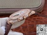 Replica Patek Philippe Nautilus Jumbo 5711 Rose Gold Tourbillon 2018 R8 Factory White Dial - Image 7