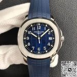 Replica Patek Philippe Aquanaut 5168G-001 3K Factory Blue Strap - Image 2