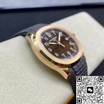 Replica Patek Philippe Aquanaut 5167R-001 3K Factory Brown Rubber Strap - Image 6