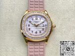 Replica Patek Philippe Aquanaut 5072R-001 PPF Factory Pink Rubber Strap - Image 2