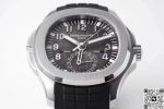 Replica Patek Philippe Aquanaut 5164A-001 ZF Factory Black Strap - Image 3