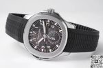 Replica Patek Philippe Aquanaut 5164A-001 ZF Factory Black Strap - Image 5