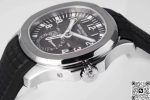 Replica Patek Philippe Aquanaut 5164A-001 ZF Factory Black Strap - Image 7
