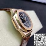 Replica Patek Philippe Nautilus 5980 3K Factory V2 Brown Strap - Image 4