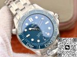 Replica Omega Seamaster Diver 300m 210.30.42.20.03.001 VS Factory Blue Dial - Image 3