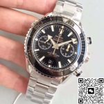 Replica Omega Seamaster Planet Ocean 600M Chronograph 215.30.46.51.01.001 OM Factory V2 Black Dial - Image 4
