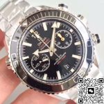 Replica Omega Seamaster Planet Ocean 600M Chronograph 215.30.46.51.01.001 OM Factory V2 Black Dial - Image 5