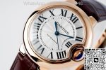 Replica Ballon Bleu De Cartier W6920097 AF Factory Brown Leather Strap - Image 4