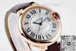 Replica Ballon Bleu De Cartier W6920097 AF Factory Brown Leather Strap - Image 5