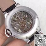 Replica Ballon Bleu De Cartier Tourbillon Silver Dial - Image 9