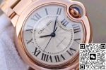 Replica Ballon Bleu De Cartier Ladies 33MM W6920068 V9 Factory White Textured Dial - Image 5