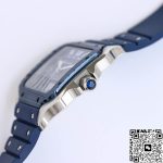 Replica Cartier Santos GF Factory Blue Strap - Image 8