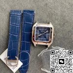Replica Cartier Santos WSSA0030 V6 Factory Blue Strap - Image 10
