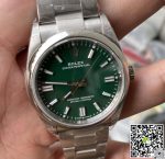 Replica Rolex Oyster Perpetual 41MM M124300-0005 VS Factory Green Stainless Steel - Image 7