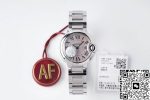 Replica Ballon Bleu De Cartier 28MM AF Factory Stainless Steel Strap - Image 2