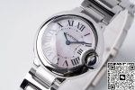 Replica Ballon Bleu De Cartier 28MM AF Factory Stainless Steel Strap - Image 4