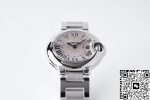 Replica Ballon Bleu De Cartier 28MM AF Factory Stainless Steel Strap - Image 12