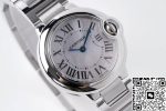 Replica Ballon Bleu De Cartier 28MM AF Factory Stainless Steel Strap - Image 14