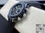 Replica Hublot BIG BANG Unico 421.CI.1170.RX ZF Factory Black Rubber Strap - Image 7