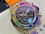 Replica Hublot BIG BANG Unico 411.OX.9910.LR.0999 ZF Factory Rainbow Case - Image 3