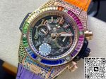 Replica Hublot BIG BANG Unico 411.OX.9910.LR.0999 ZF Factory Rainbow Case - Image 4