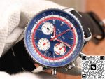 Replica Breitling Navitimer AB01212B1C1A1 V9 Factory Black Strap - Image 5
