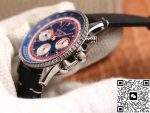 Replica Breitling Navitimer AB01212B1C1A1 V9 Factory Black Strap - Image 6