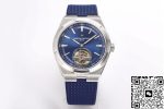 Replica Vacheron Constantin Overseas Tourbillon 6000V/110A-B544 BBR Factory Blue Rubber Strap - Image 2