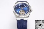 Replica Vacheron Constantin Overseas Tourbillon 6000V/110A-B544 BBR Factory Blue Rubber Strap - Image 5