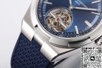 Replica Vacheron Constantin Overseas Tourbillon 6000V/110A-B544 BBR Factory Blue Rubber Strap - Image 7