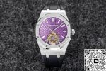 Replica Audemars Piguet Royal Oak Tourbillon R8 Factory Purple Dial - Image 2