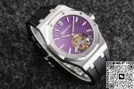 Replica Audemars Piguet Royal Oak Tourbillon R8 Factory Purple Dial - Image 5