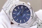 Replica Audemars Piguet Royal Oak 15454BC.GG.1259BC.01 JH Factory Silver Strap Watch - Image 5