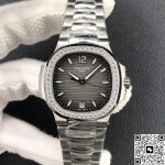 Replica Patek Philippe Nautilus Ladies 7118-1200A-011 PF Factory Stainless Steel Strap - Image 2