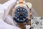 Replica Omega Seamaster Ocean Planet 600M 215.20.46.51.03.001 OM Factory Stainless Steel Strap - Image 2