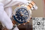 Replica Omega Seamaster Ocean Planet 600M 215.20.46.51.03.001 OM Factory Stainless Steel Strap - Image 4