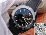 Replica Planet Ocean 600M OMEGA Seamaster CO‑AXIAL Master Chronometer 215.92.46.22.01.001 VS Factory - Image 4