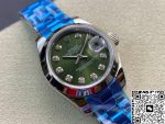 Replica Rolex Datejust 28MM BP Factory Dark Green Dial - Image 3